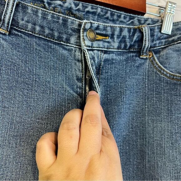 Michael Kors Straight Leg Blue Jeans size 10 - Picture 2 of 10